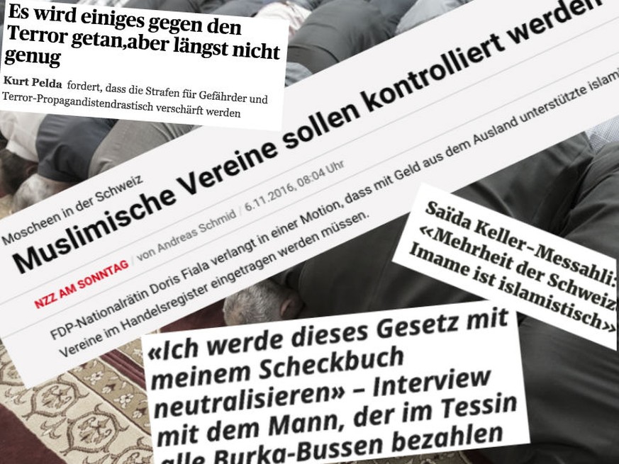 Über die Bedeutung des Islams hierzulande sowie den Radikalismus liest man in den Schweizer Medien fast täglich.