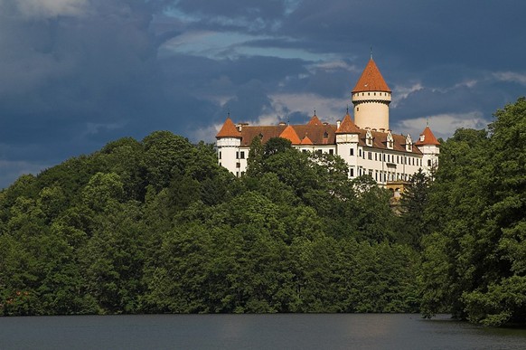 Franz Ferdinands Refugium: Schloss Konopischt in Böhmen.