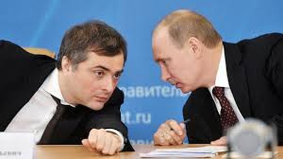 Putin und sein Chefideologe: Wladislaw Jurewitsch Surkow.