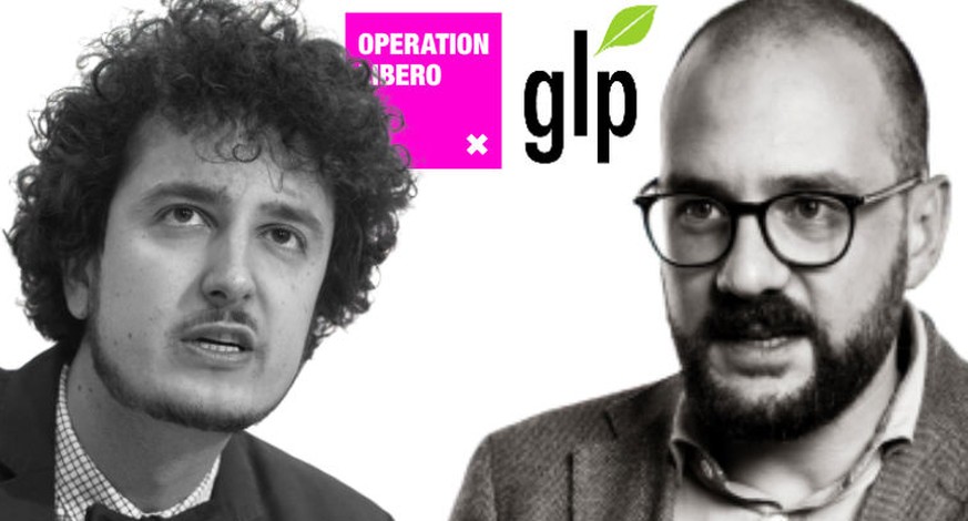 «Liberos» im Dienste der GLP: Nicola Forster (l.) und Stefan Schlegel.