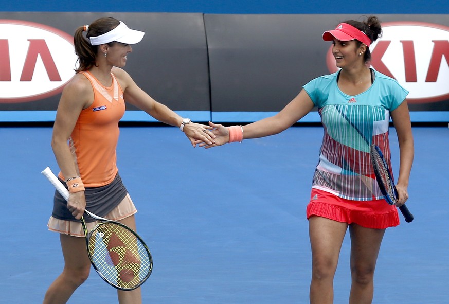 Martina Hingis und Sania Mirza marschieren von Sieg zu Sieg.