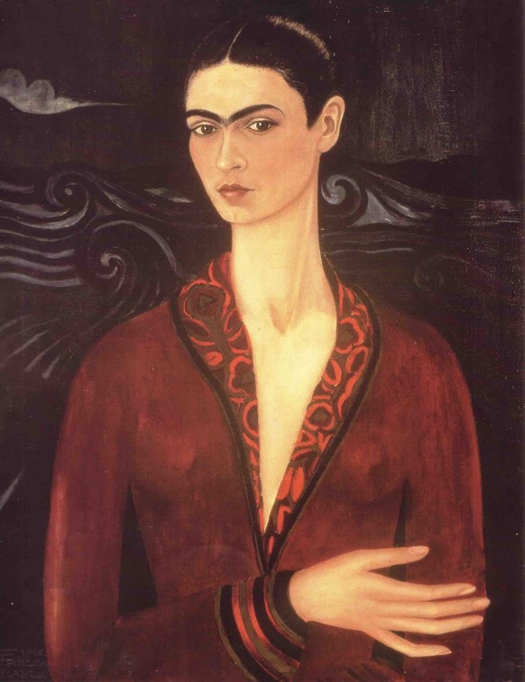 Frida Kahlo, erstes Selbstporträt, 1926
