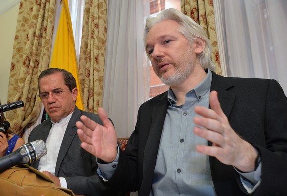 Assange im August 2014.