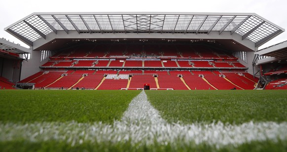 Britain Football Soccer - Liverpool - Official opening of redeveloped main stand at Anfield - Anfield - 9/9/16
A general view of the newly built stand at Liverpool football club&#039;s Anfield Stadiu ...