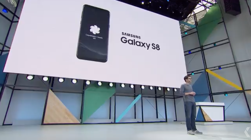 Die neuen Samsung-Smartphones Galaxy S8 und S8 Plus sollen im Verlauf des Sommers Googles VR-Plattform Daydream unterstützen. Wie auch das nächste LG-Handy. (Danke @rafaelzeier!)