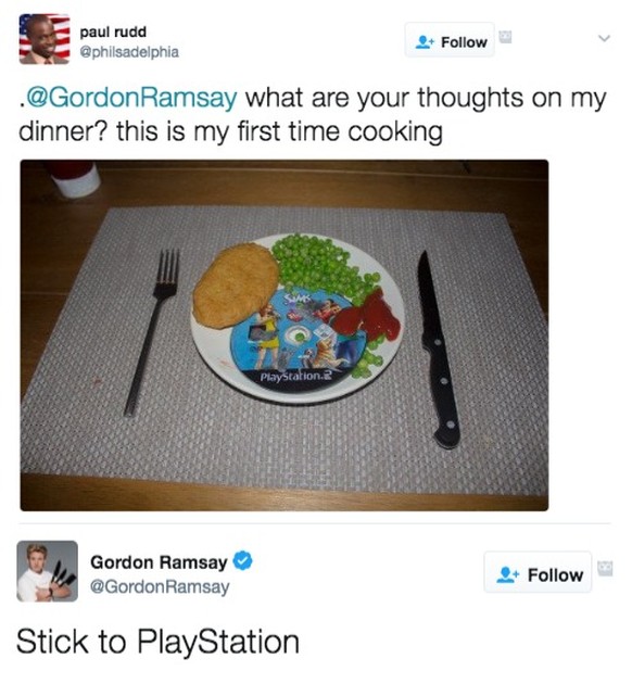 gordon ramsay https://twitter.com/GordonRamsay wie ist mein Kochen