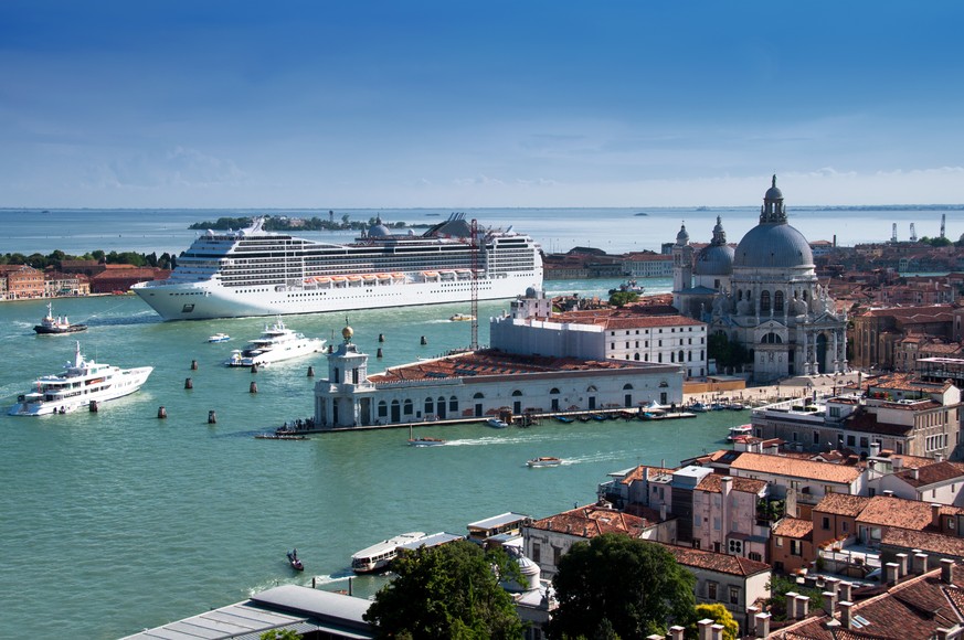 Venedig gilt als eines der beliebtesten Ziele für Kreuzfahrtschiffe.