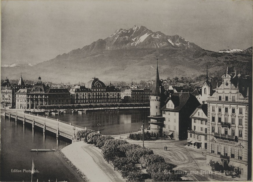 18. Juni 1900: Neue Brücke.