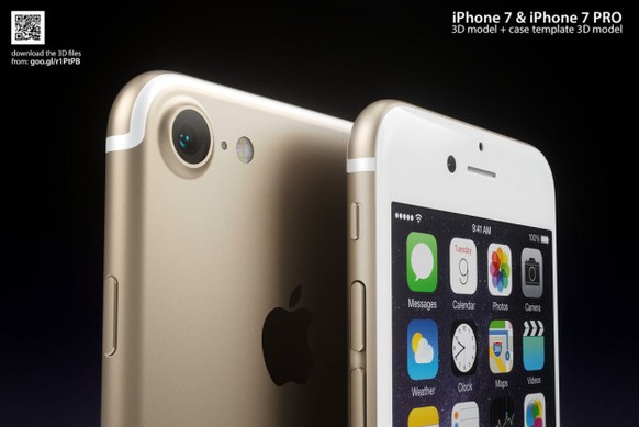 Die Kamera im iPhone 7 wird gegenüber dem iPhone 6 und 6S etwas grösser, was bessere Fotos ermöglicht.