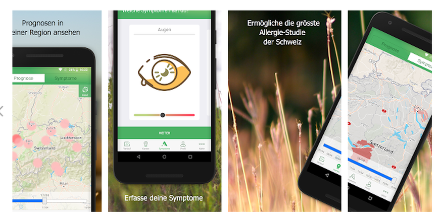 Mit der Schweizer App Ally Science sollen effektivere Heuschnupfen-Behandlungen ermöglicht werden.
