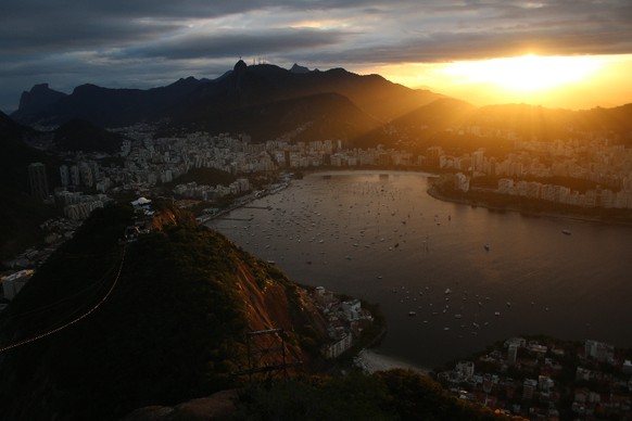 Sunset in Rio ...