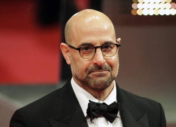 US actor Stanley Tucci arrives at the British Academy Film Awards 2010, at The Royal Opera House in London, Sunday, Feb. 21, 2010. (AP Photo/Lefteris Pitarakis)