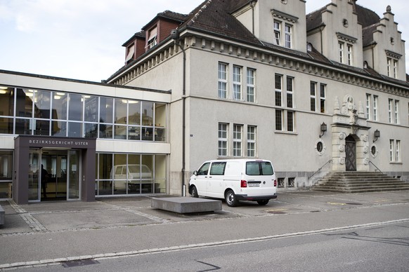 Das Bezirksgericht Uster, aufgenommen am Donnerstag, 20. August 2020. (KEYSTONE/Alexandra Wey)