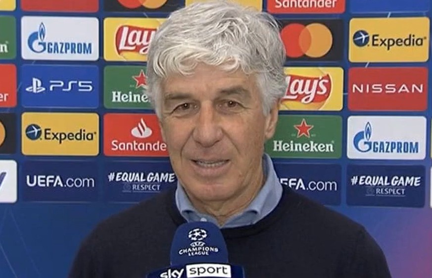 Gasperini redet sich bei «Sky Italia» so richtig in Rage.