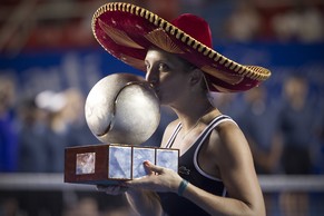 Dank ihrem Titel in Acapulco macht Timea&nbsp;Bacsinszky in der WTA-Rangliste sechs Plätze gut.