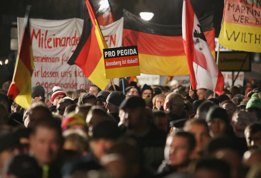 Pegida: Die Demonstrationen geben in Deutschland zu reden.