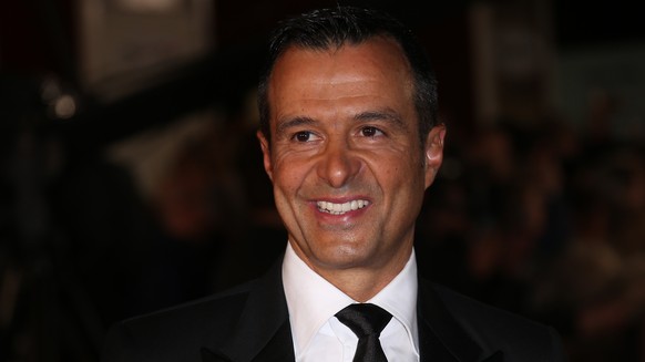 Jorge Mendes poses for photographers upon arrival at the world premiere of the film &#039;Ronaldo, in London, Monday, Nov. 9, 2015. (Photo by Joel Ryan/Invision/AP)
