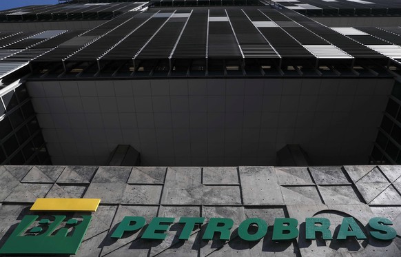 epa08423243 (FILE) - The headquarters of the Brazilian oil company Petrobras, in the city of Rio de Janeiro, Brazil, 20 February 2020 (reissued 15 April 2020). According to media reports, Petrobras po ...
