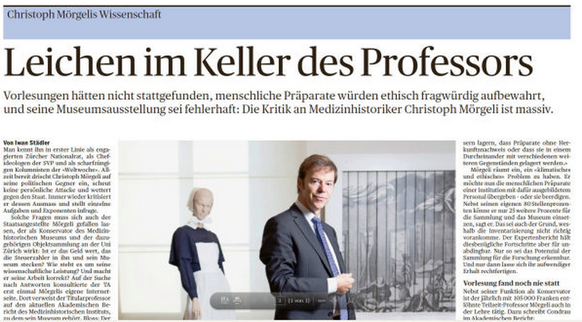 «Tages-Anzeiger» vom 11. September 2012.