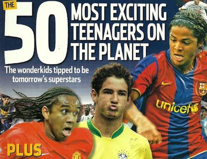 Das Titelbild aus dem Magazin «World Soccer» vom November 2007.