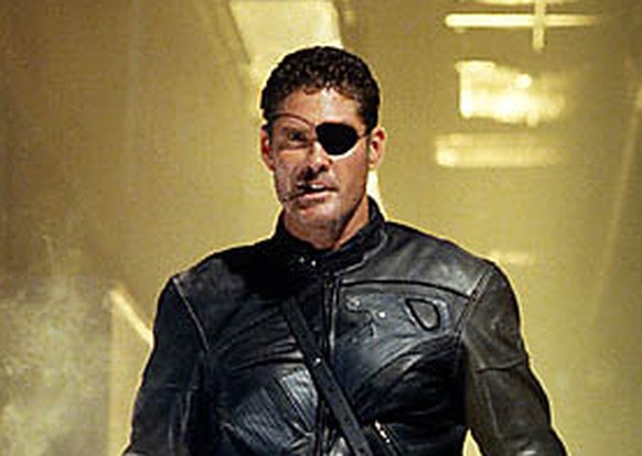 59814 NICK FURY: David Hasselhoff (pictured) stars in the title role of NICK FURY in its world broadcast premiere Tuesday, May 26 (8:00-10:00 PM ET/PT) on &quot;The FOX Tuesday Night Movie.&quot; ©199 ...