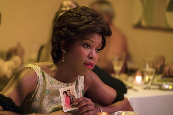 This image released by Annapurna Pictures shows Regina King in a scene from &quot;If Beale Street Could Talk.&quot; (Tatum Mangus/Annapurna Pictures via AP)