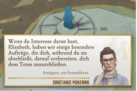 Constance Pickering, ihres Zeichens Aurorin und Grammatik-Pro.