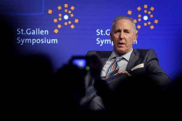 Tony Schwartz, Ghostwriter of Donald Trump&#039;s &quot;The Art of the Deal&quot; and Chief Executive Officer of &quot;The Energy Project&quot;, attends the St. Gallen Symposium, a platform for dialog ...