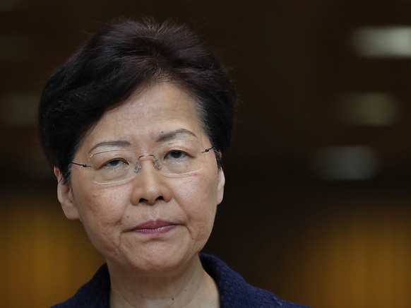 Hongkongs Regierungschefin Carrie Lam hat am Dienstag eine Dienstag eine &quot;Plattform zum Dialog&quot; angekündigt.