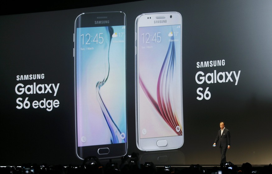 Das Galaxy S6 Edge und das Galaxy S6.