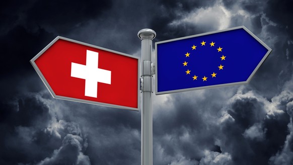 Schweiz EU Wegweiser Rahmenabkommen