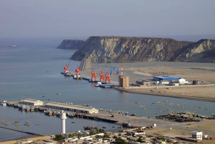 A general view of Pakistan&#039;s Gwadar deep-sea port on the Arabian Sea in this March 19, 2007 file photo. To match PAKISTAN-CHINA/SECURITY REUTERS/Qadir Baloch/Files EDITORIAL USE ONLY. NO RESALES. ...