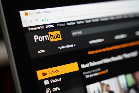 Pornhub wurde im 2019 rund 42 Milliarden mal besucht – auch in der Schweiz ist die Website sehr populär.