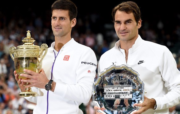 Federer zog in den letzten beiden Grand-Slam-Endspielen gegen Novak Djokovic den Kürzeren.&nbsp;