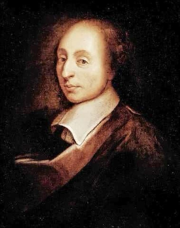 Blaise Pascal (1623-1662), französischer Logiker und Mathematiker.