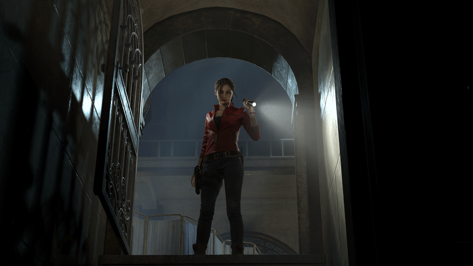 Dunkle Gänge, unheimliches Setting: Das neue «Resident Evil 2» ist ein Atmosphäre-Monster.