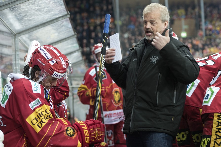 Tigers-Trainer Bengt-Ake Gustafsson.