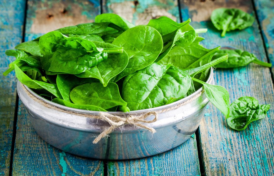 spinat grüngemüse gesund essen kochen