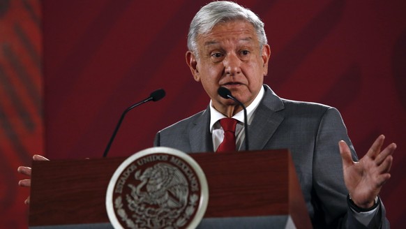 Mexico&#039;s President Andrés Manuel López Obrador says Mexico will not respond to U.S. President Donald Trump&#039;s threat of coercive tariffs with desperation, but instead push for dialogue, durin ...