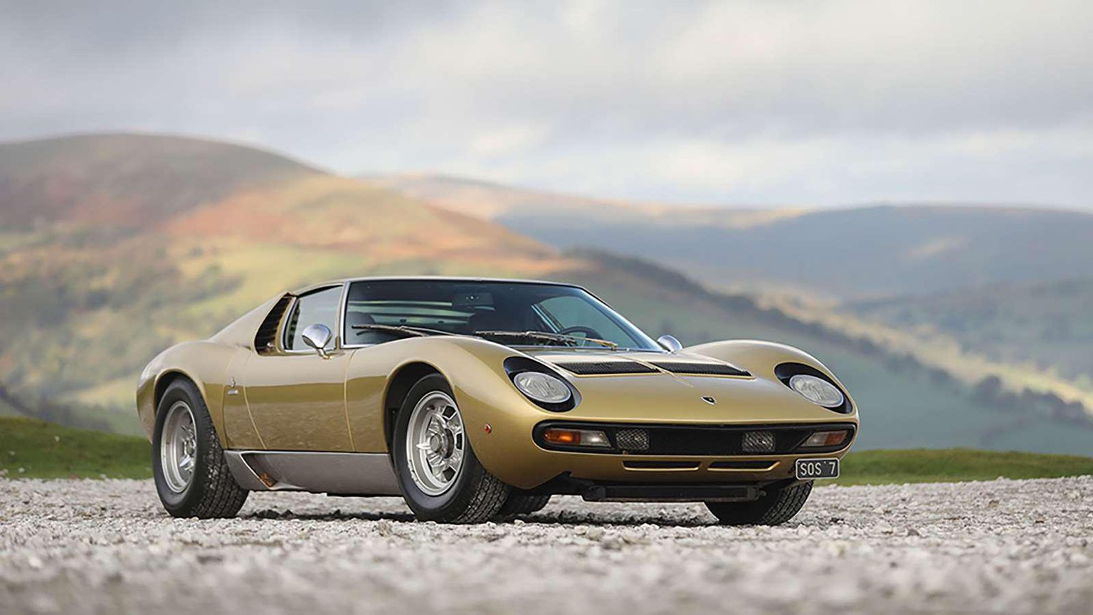 10. 1971 Lamborghini Miura P400 SV Speciale

Sold for £3,207,000 ($4,257,007)

Gooding &amp; Company; Passion of a Lifetime; 5 September, 2020

Even the roughest, rustiest Miura is a special and expen ...