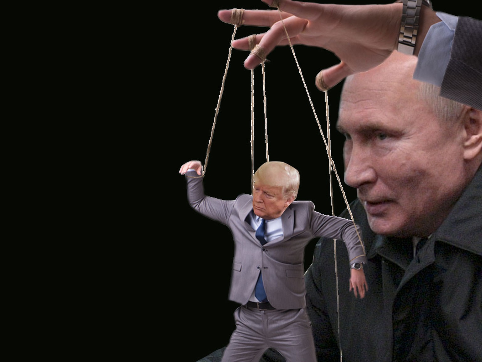 Trump als Putins Marionette