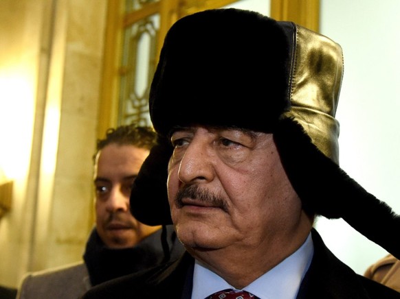 Kämpft gegen die von der Uno anerkannte Regierung in Tripolis: General Chalifa Haftar der selbst ernannten Libyschen Nationalarmee (LNA). (Archivbild)