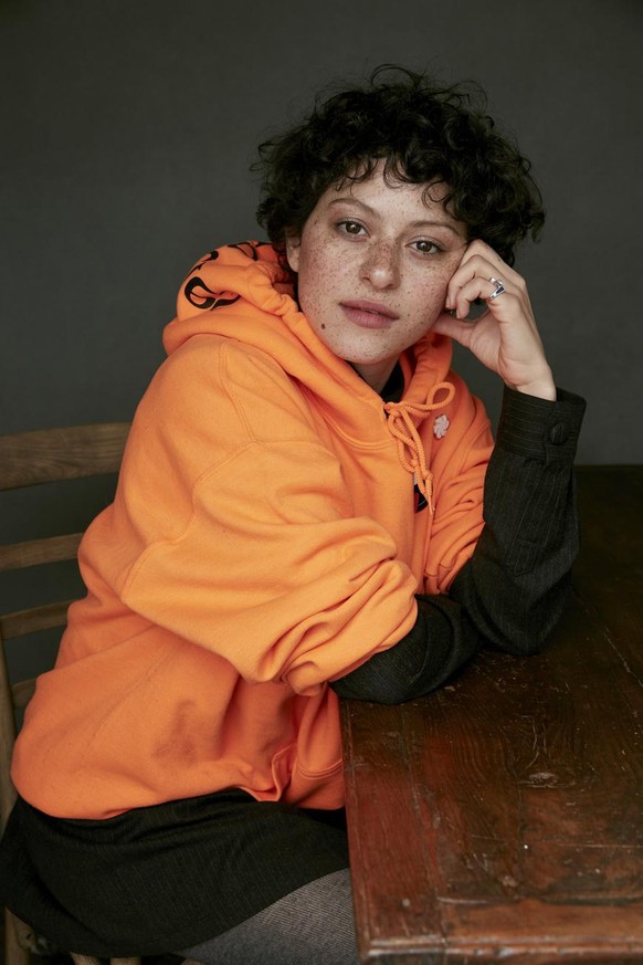 Alia Shawkat poses for a portrait to promote the film &quot;Blaze&quot; at the Music Lodge during the Sundance Film Festival on Monday, Jan. 22, 2018, in Park City, Utah. (Photo by Taylor Jewell/Invis ...