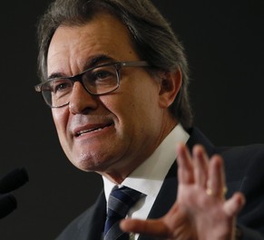 Katalanischer Regierungschef Artur Mas.