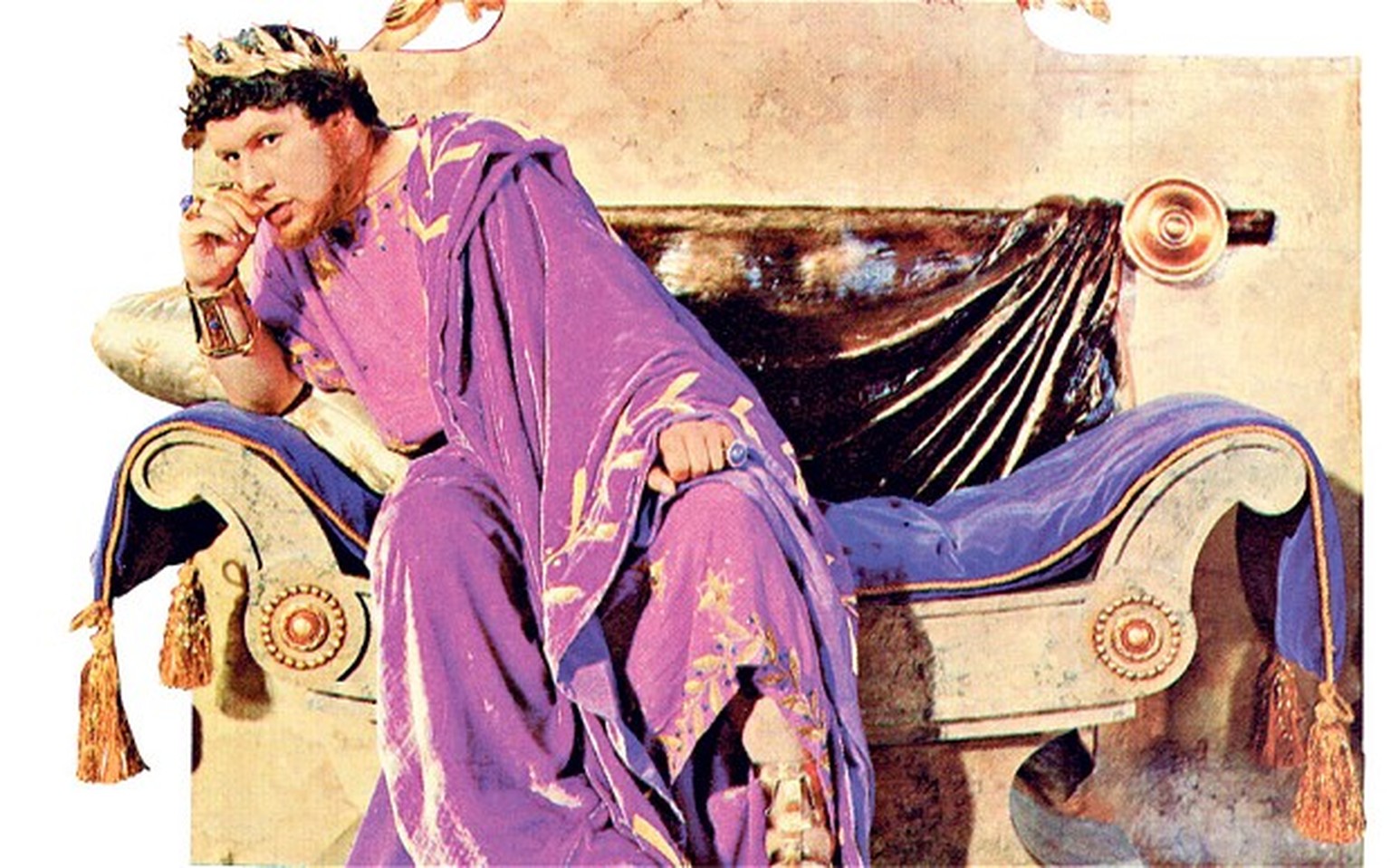 Ein wahnsinniger Nero, gespielt vom grandiosen Peter Ustinov im Film «Quo Vadis» (1951) nach der Romanvorlage des polnischen Literaturnobelpreisträgers Henryk Sienkiewicz.
