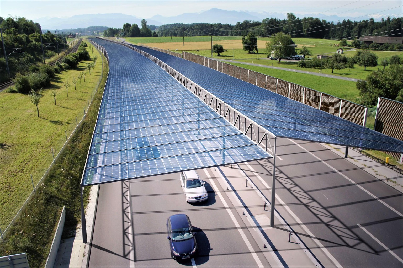 Das Astra unterstützt ein österreichisches Solar-Highway-Forschungsprojekt