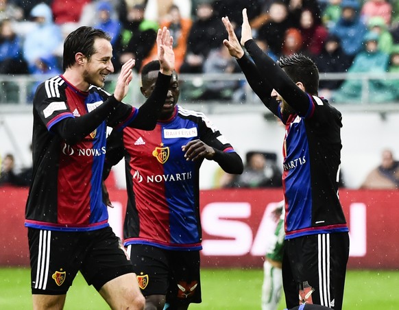 Zuffi und Co. können mit dem FC Basel einen weiteren Sieg feiern.