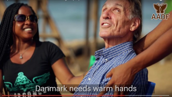 «Dänemark braucht warme Hände»: Arne wurde von der Familie Morris vor sechs Monaten adoptiert.