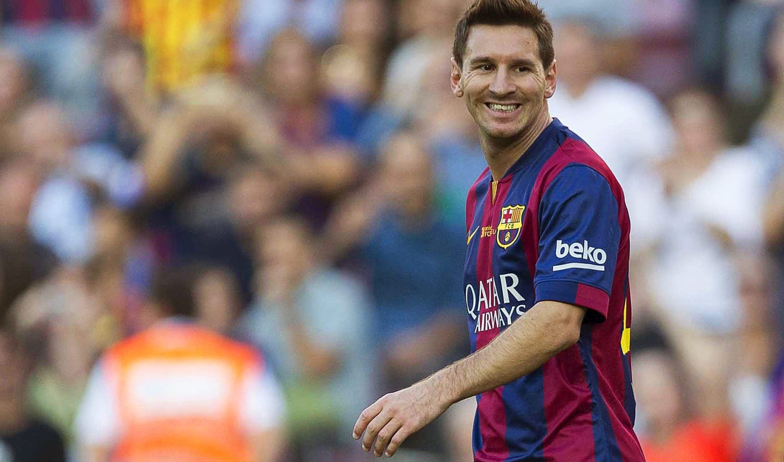 Messi hat gut lachen: Seit 2005 hat sich sein Gehalt dank Vertragsverlängerungen mehr als vervierfacht.