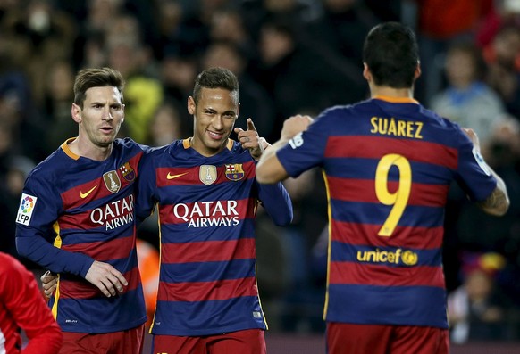Messi, Neymar und Suarez machen Barça zur Zeit beinahe unschlagbar.